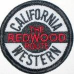 CALIFORNIA WESTERN RAILROAD PATCH